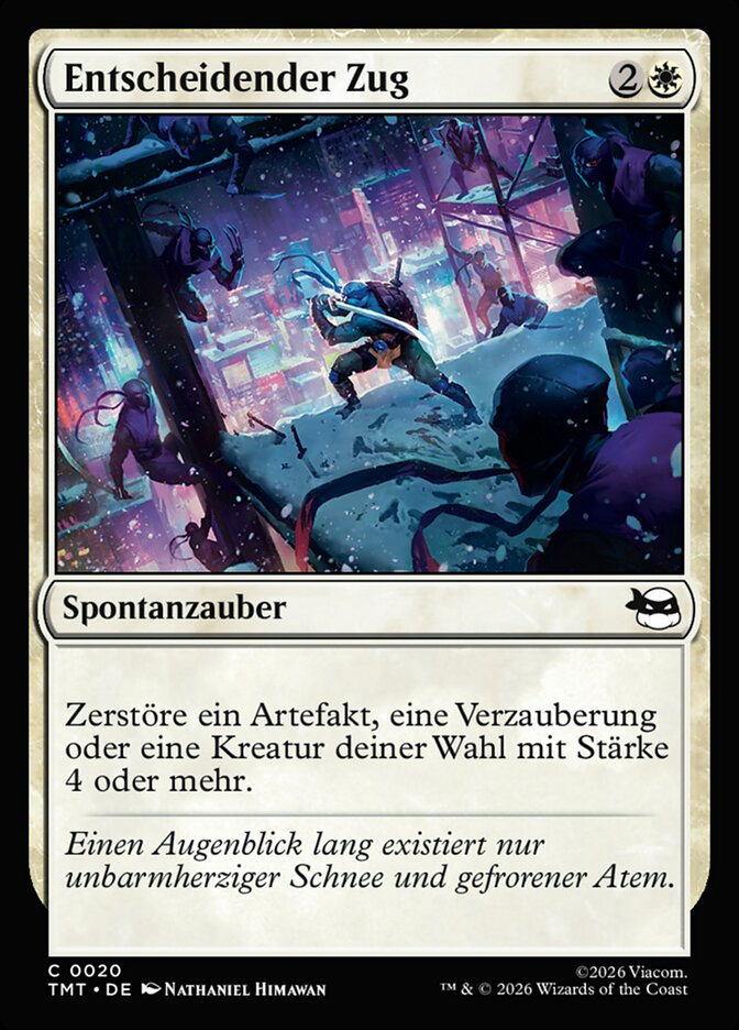 Entscheidender Zug