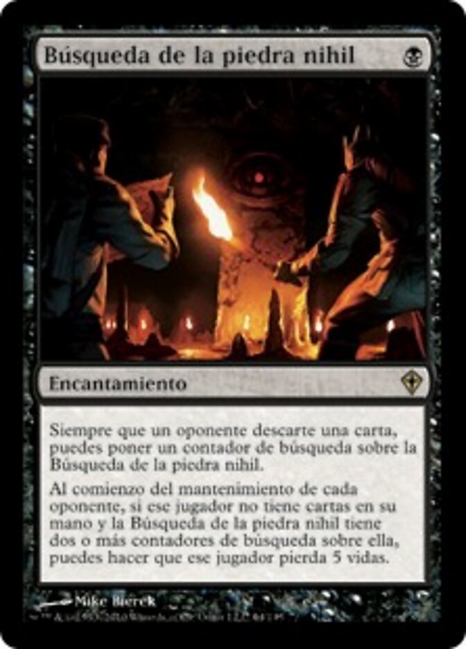 Búsqueda de la piedra nihil