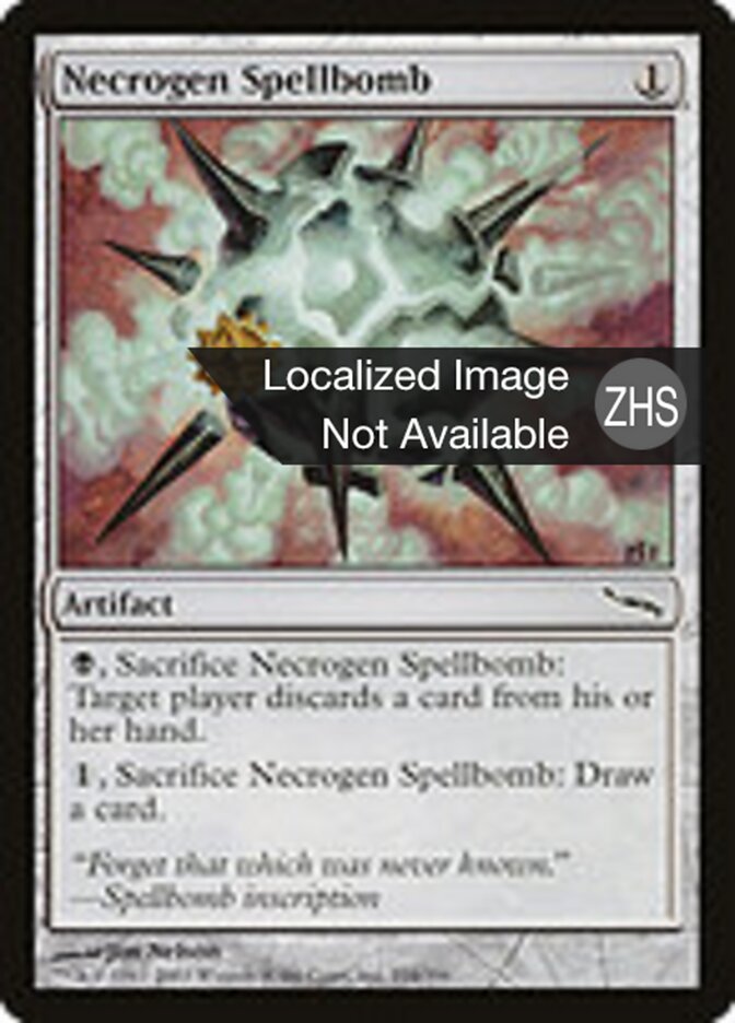 Necrogen Spellbomb