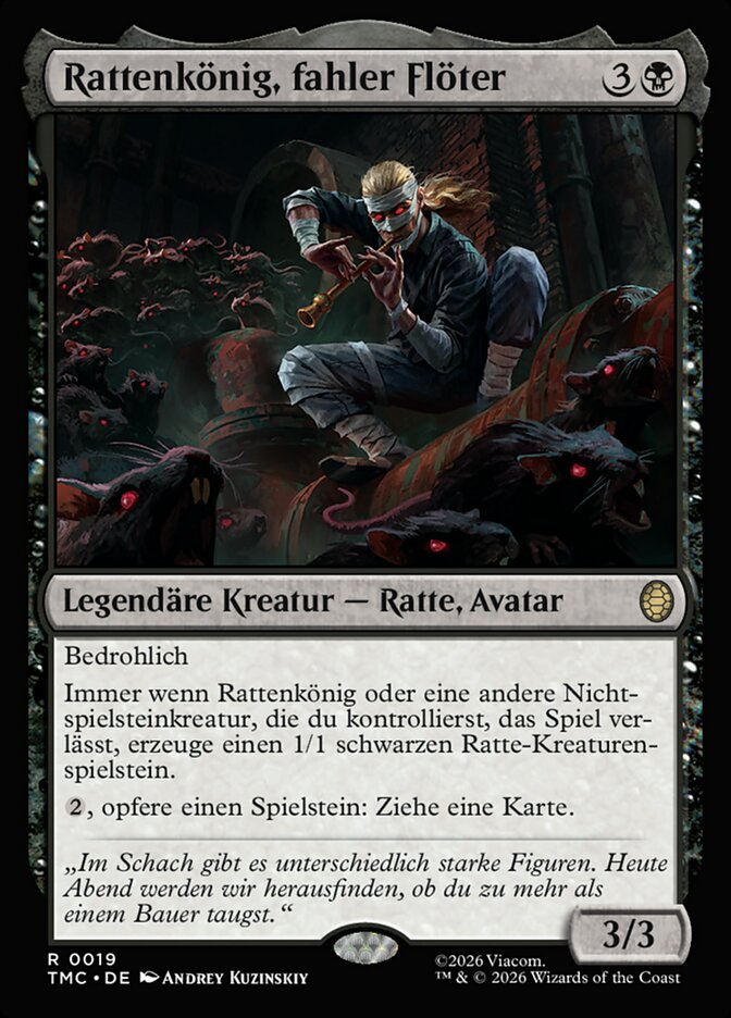 Rattenkönig, fahler Flöter