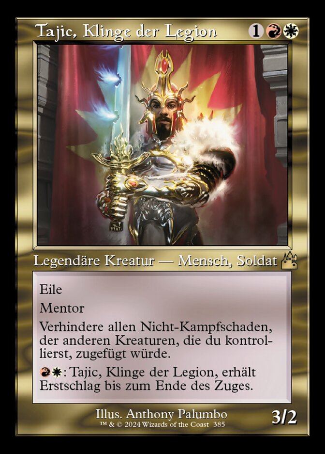Tajic, Klinge der Legion