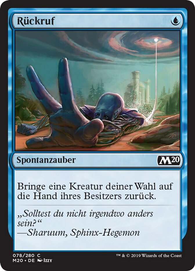 Rückruf