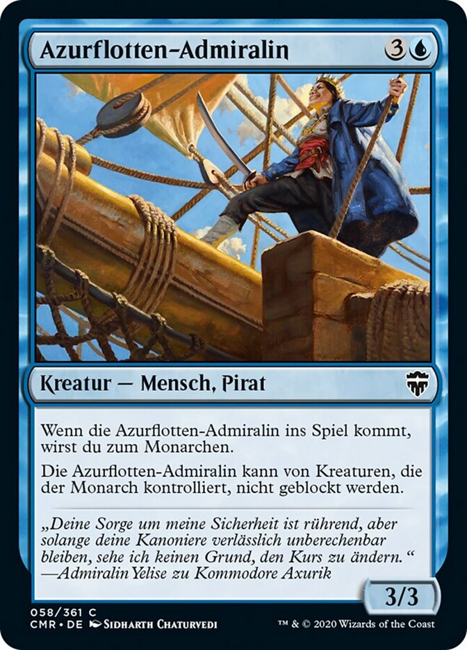 Azurflotten-Admiralin