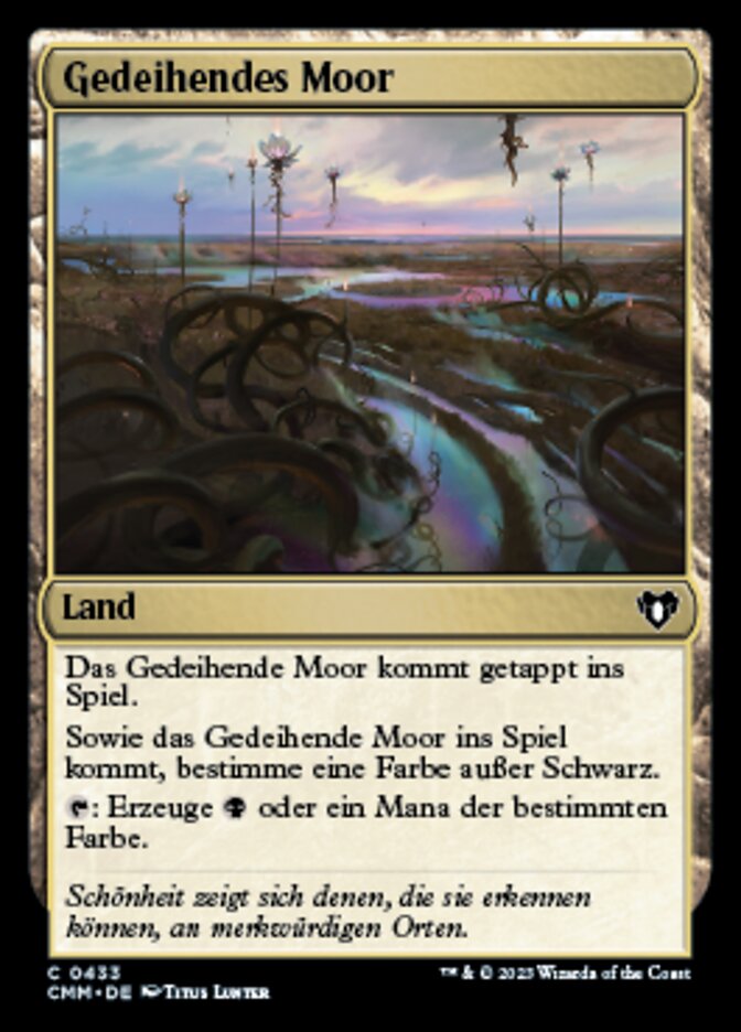 Gedeihendes Moor