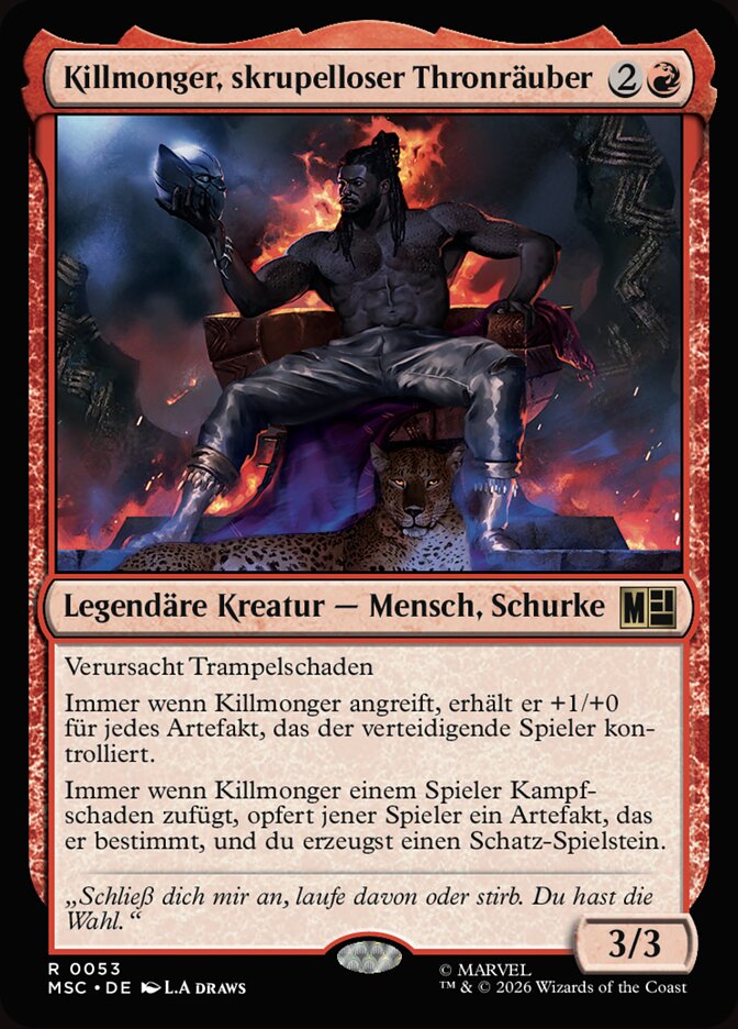 Killmonger, skrupelloser Thronräuber