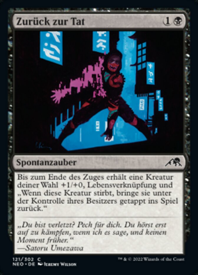 Zurück zur Tat