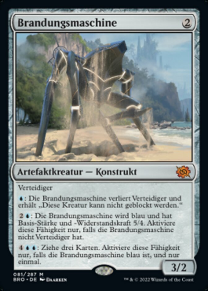 Brandungsmaschine