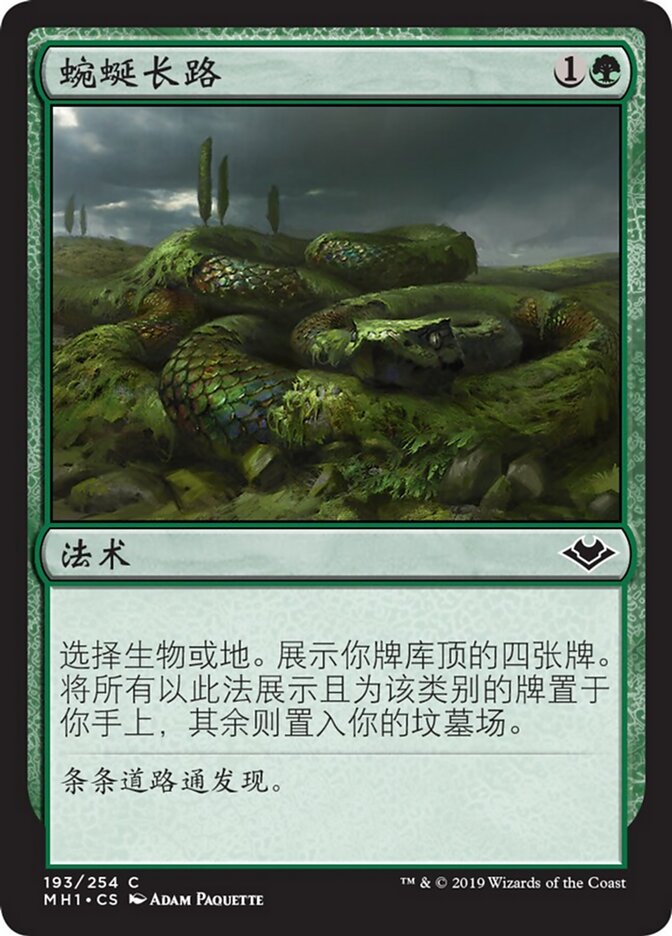 蜿蜒长路