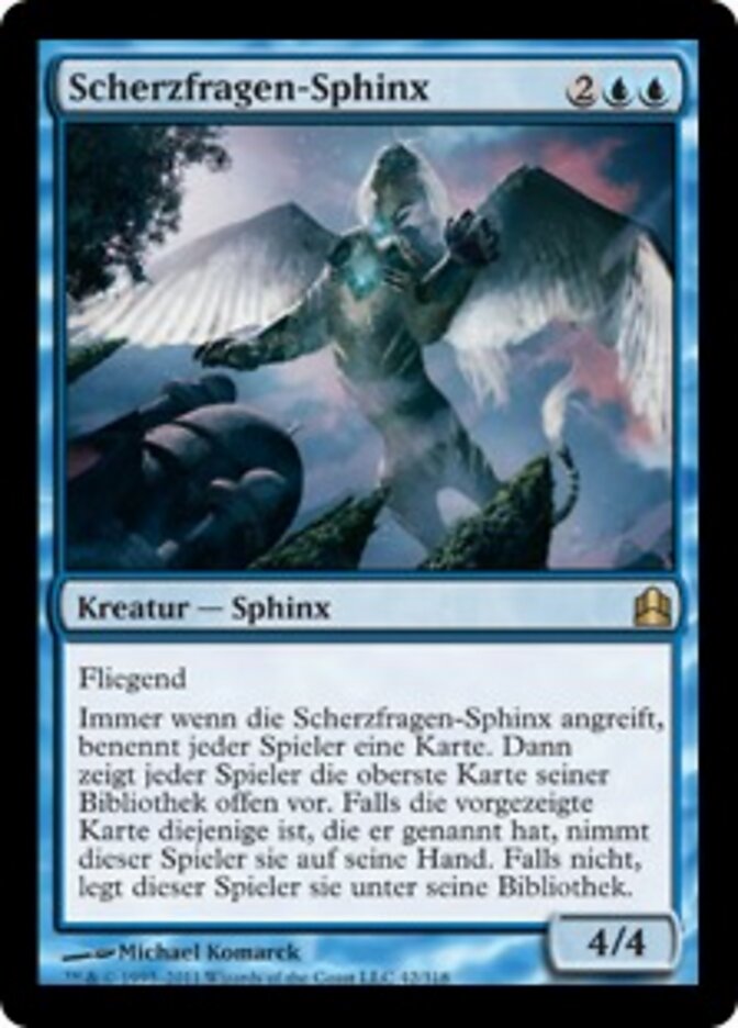 Scherzfragen-Sphinx