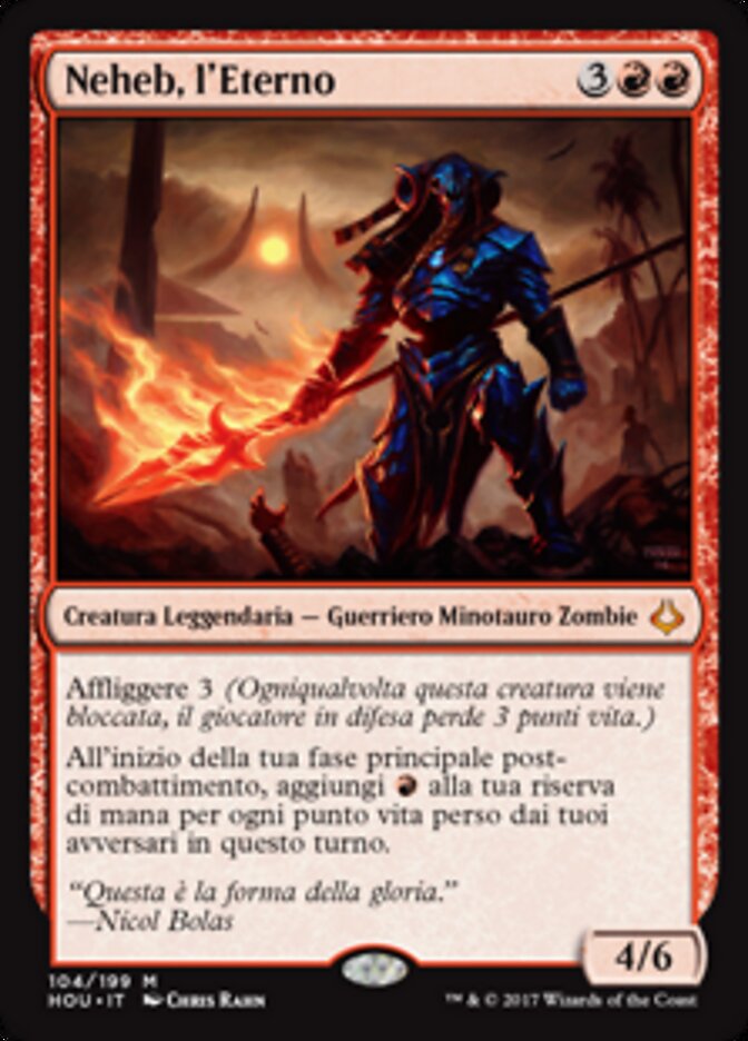 Neheb, l'Eterno