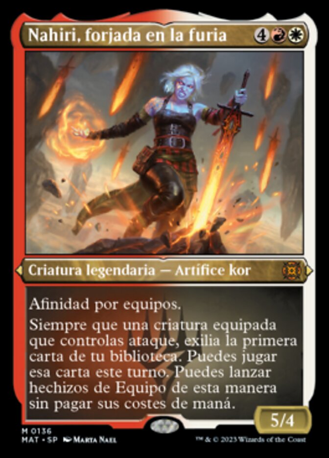 Nahiri, forjada en la furia