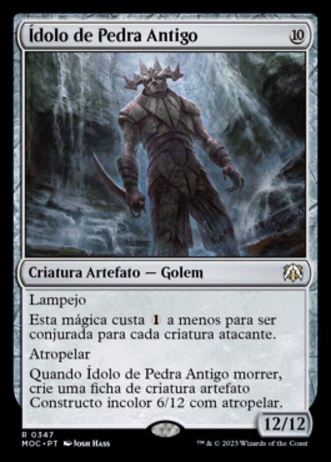 Ídolo de Pedra Antigo