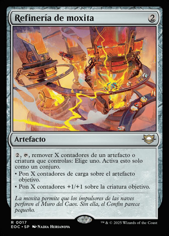 Refinería de moxita