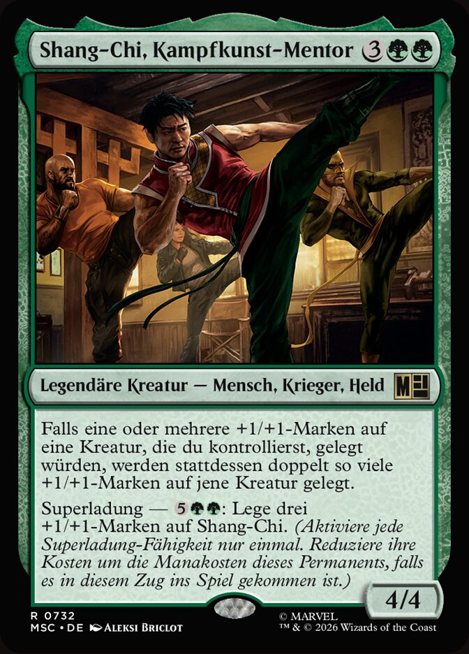 Shang-Chi, Kampfkunst-Mentor