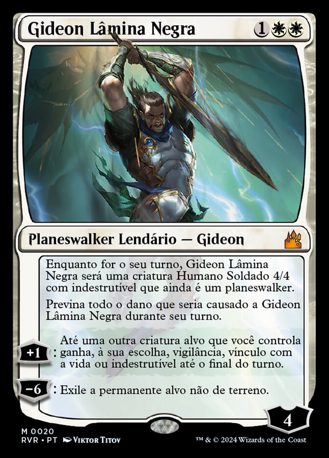 Gideon Lâmina Negra
