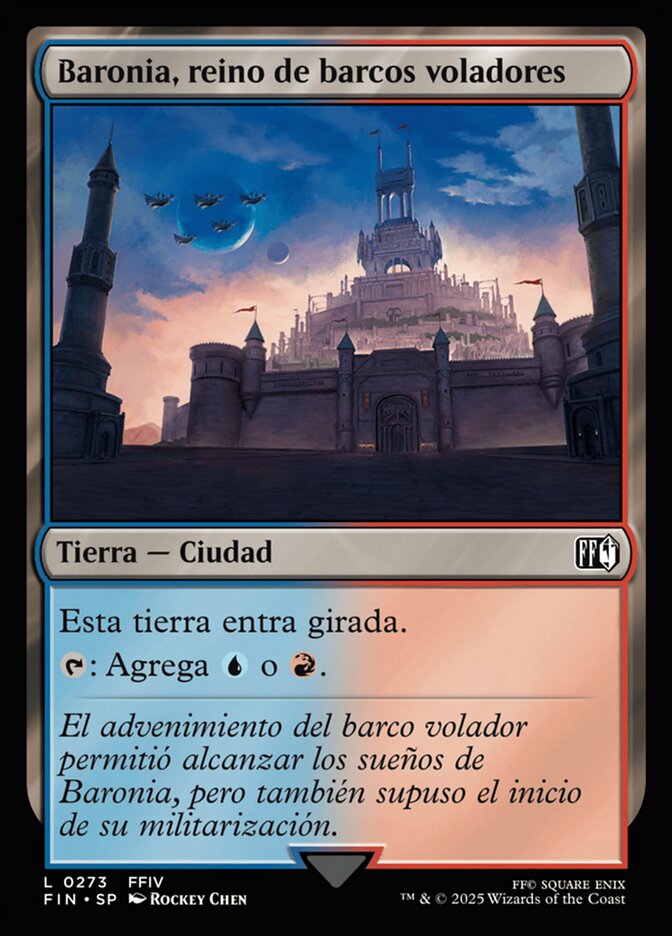 Baronia, reino de barcos voladores