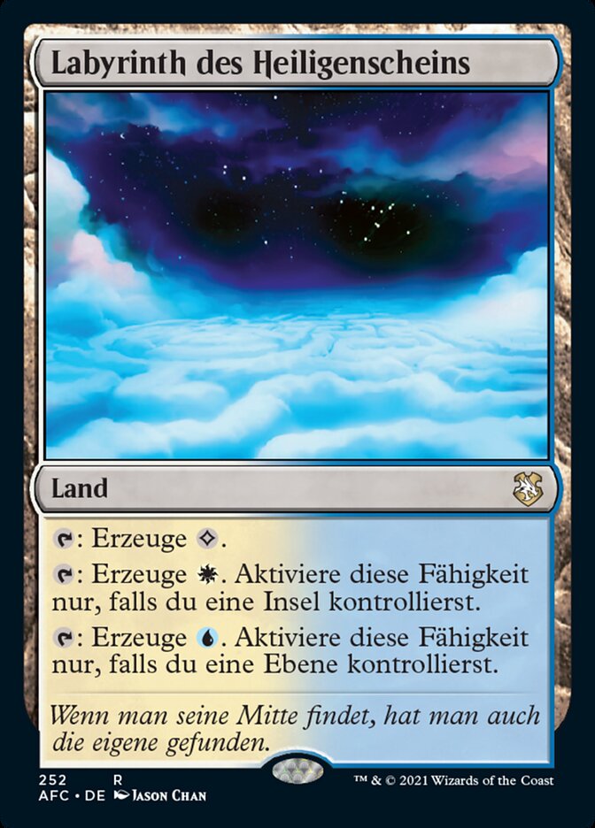 Labyrinth des Heiligenscheins