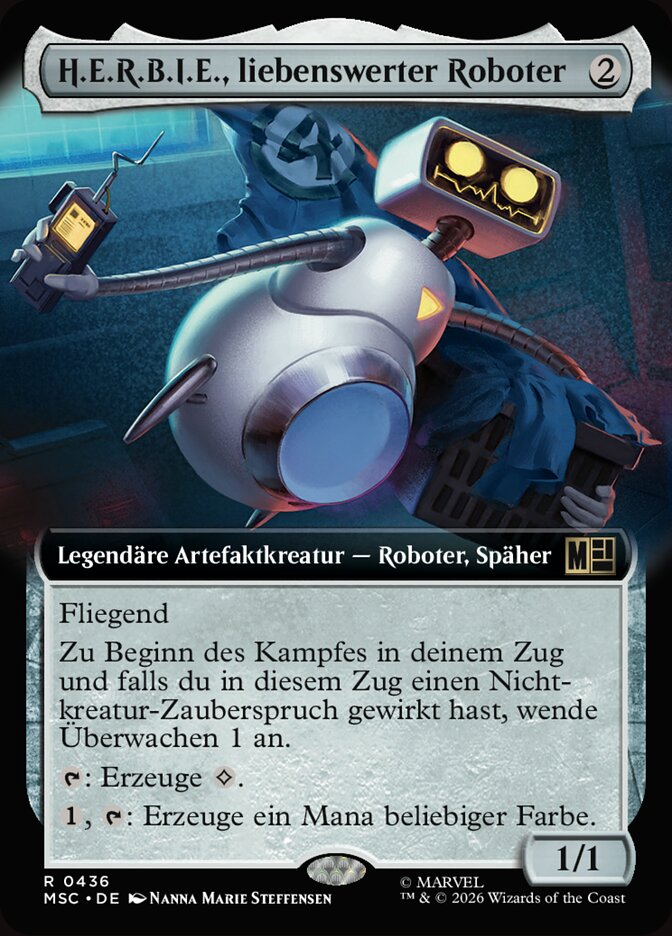 H.E.R.B.I.E., liebenswerter Roboter