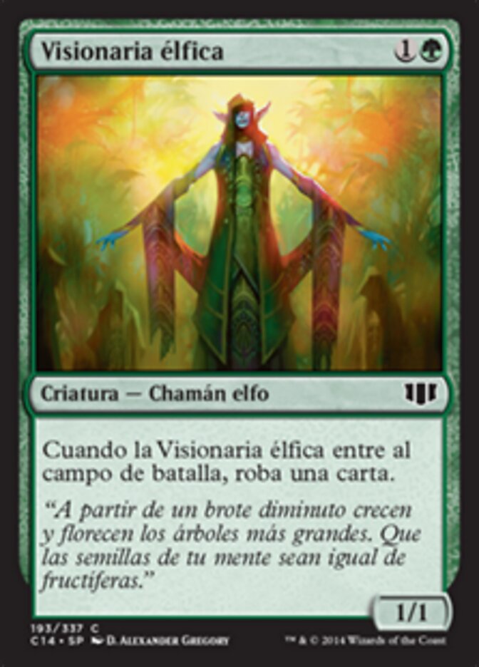 Visionaria élfica