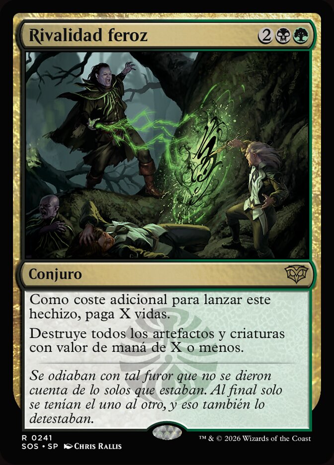Rivalidad feroz