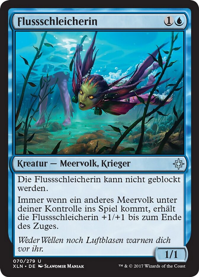 Flussschleicherin
