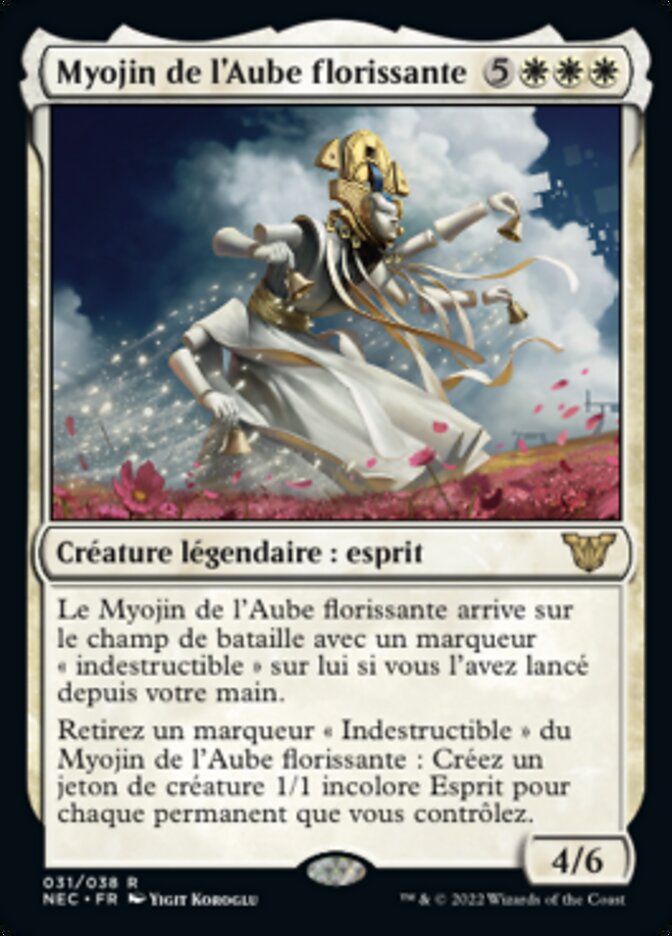 Myojin de l'Aube florissante