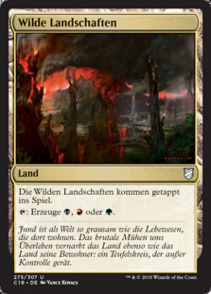 Wilde Landschaften