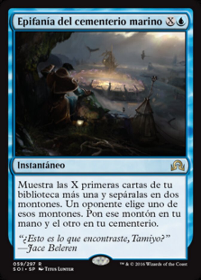 Epifanía del cementerio marino