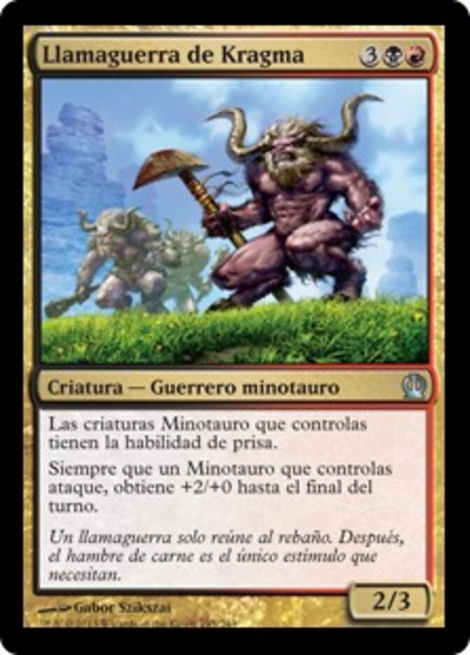 Llamaguerra de Kragma
