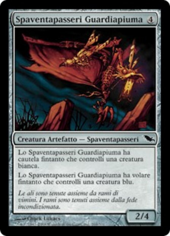 Spaventapasseri Guardiapiuma