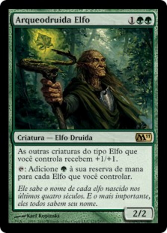 Arqueodruida Elfo