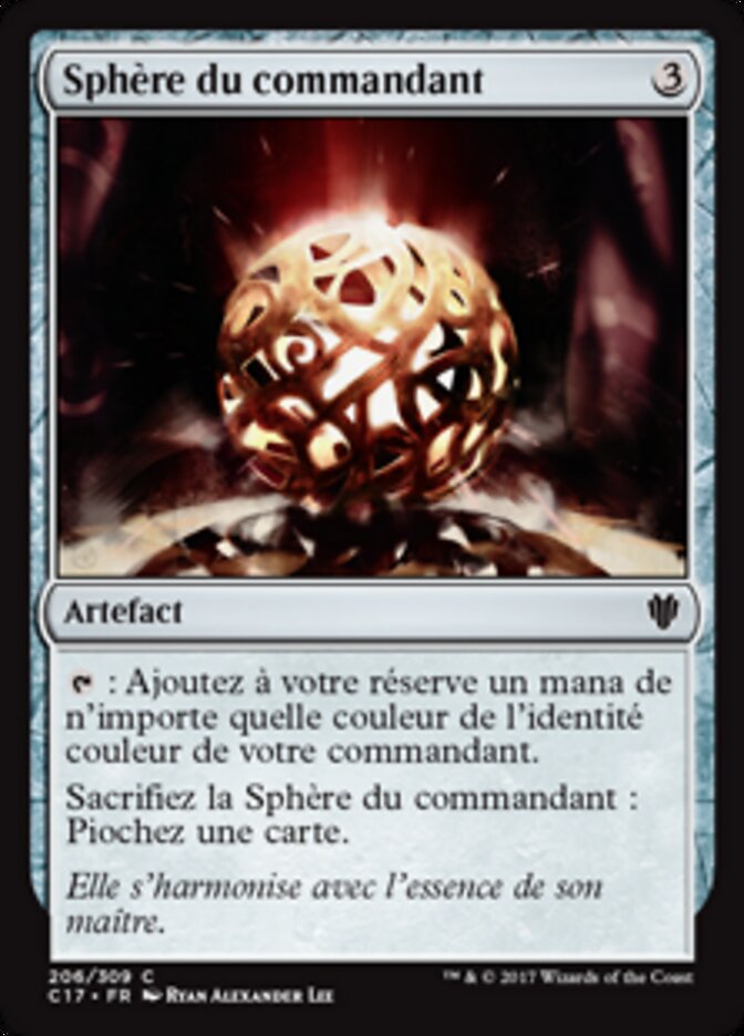 Sphère du commandant