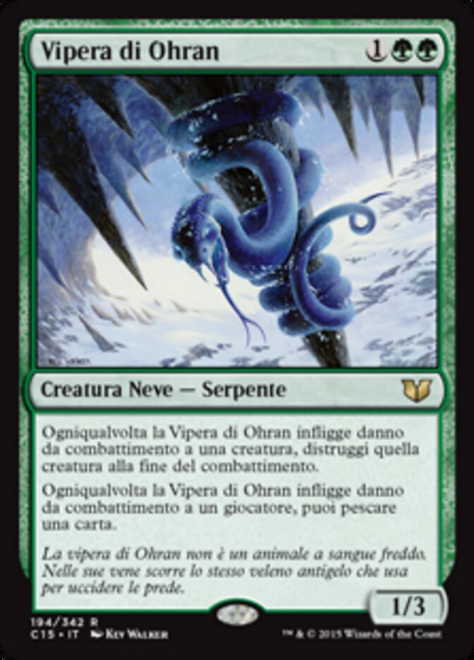 Vipera di Ohran