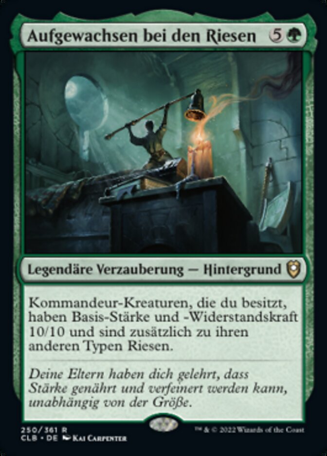 Aufgewachsen bei den Riesen