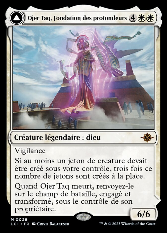 Ojer Taq, Deepest Foundation // Temple of Civilization