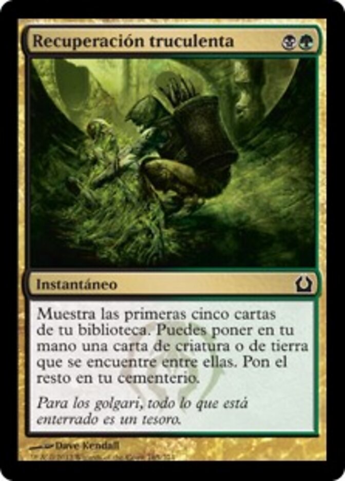 Recuperación truculenta