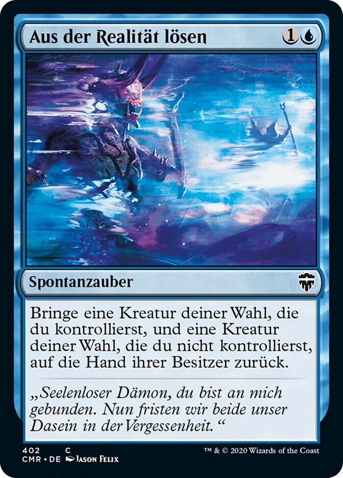 Aus der Realität lösen