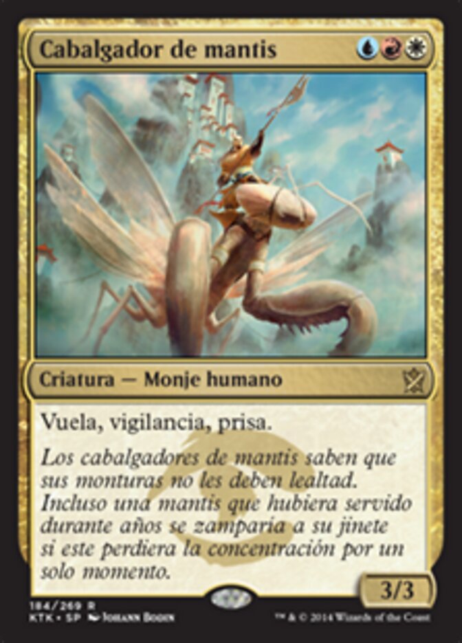 Cabalgador de mantis