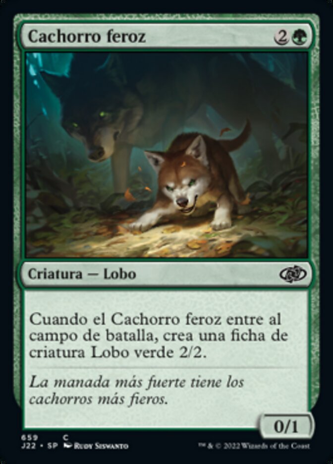 Cachorro feroz