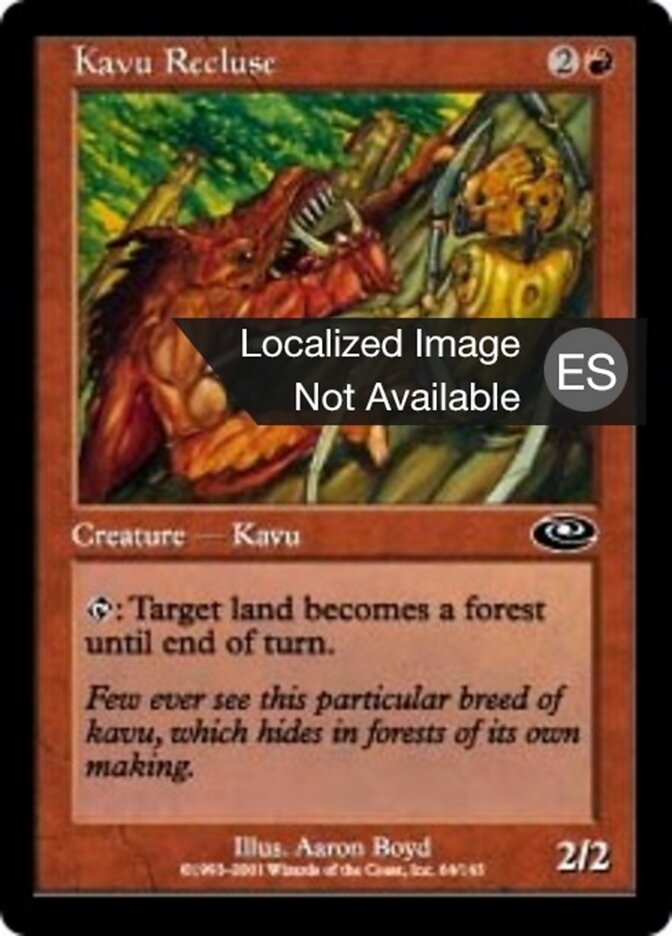 Kavu recluso