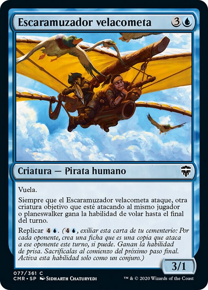 Escaramuzador velacometa