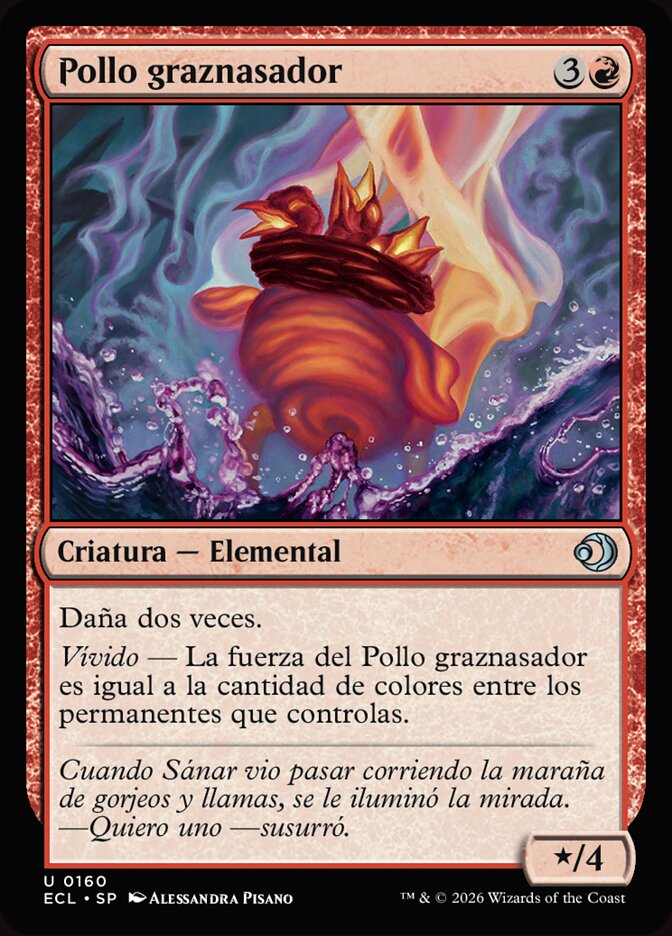 Pollo graznasador