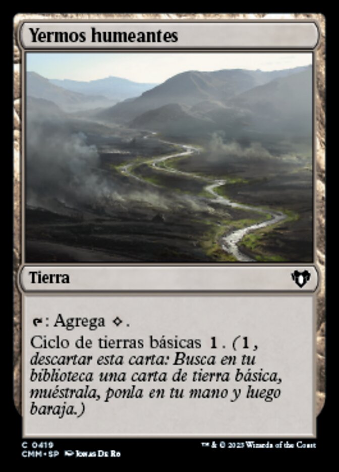 Yermos humeantes