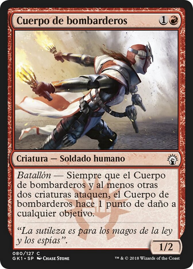 Cuerpo de bombarderos