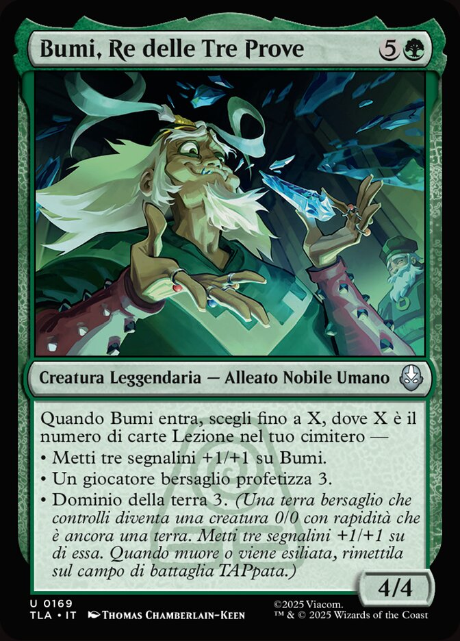 Bumi, Re delle Tre Prove
