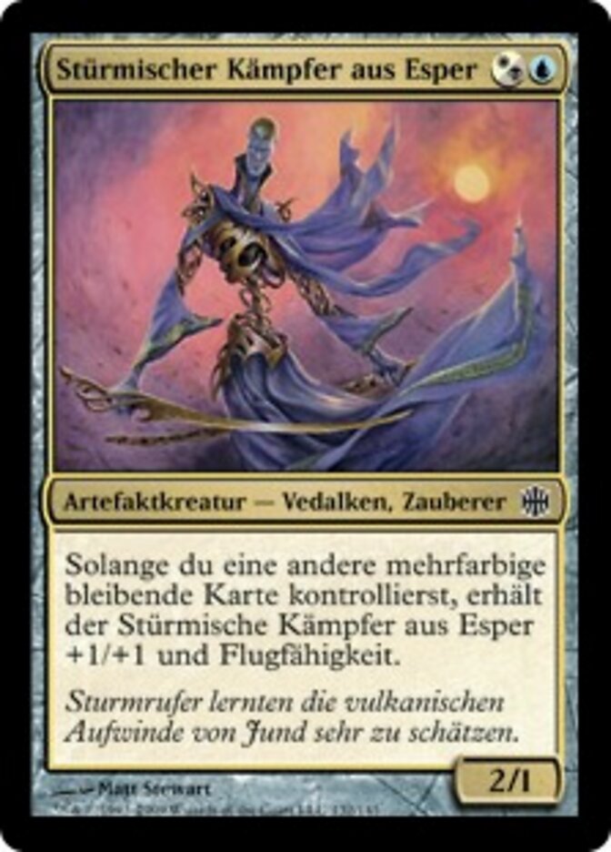 Stürmischer Kämpfer aus Esper