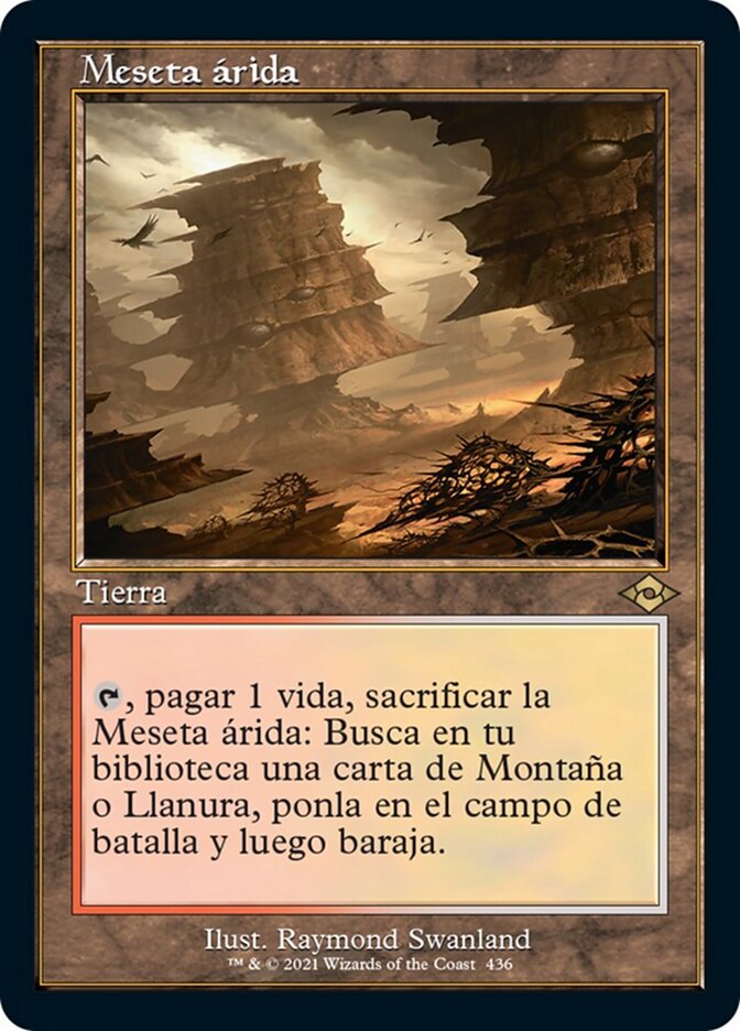 Meseta árida