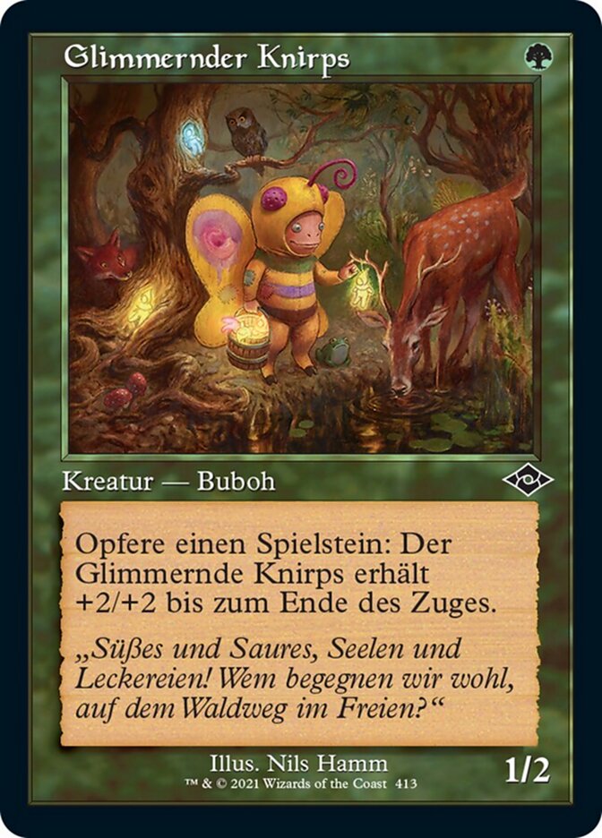Glimmernder Knirps