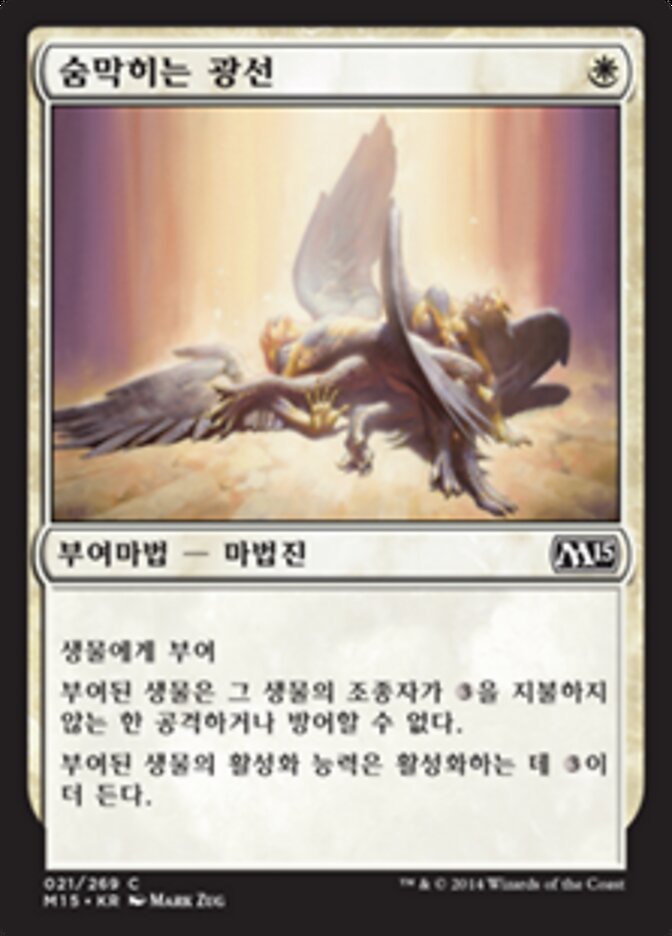숨막히는 광선