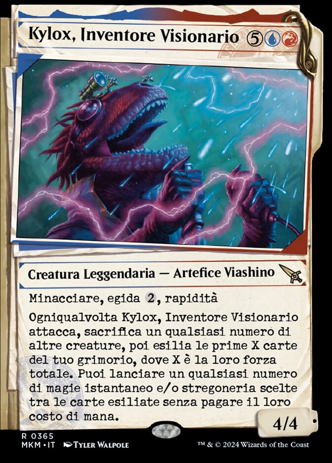 Kylox, Inventore Visionario